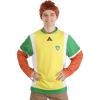 imageAdult Johnny Costume  Mens Jonathan Loughran Halloween Outfit Kit with Long Sleeved Shirt and Wig
