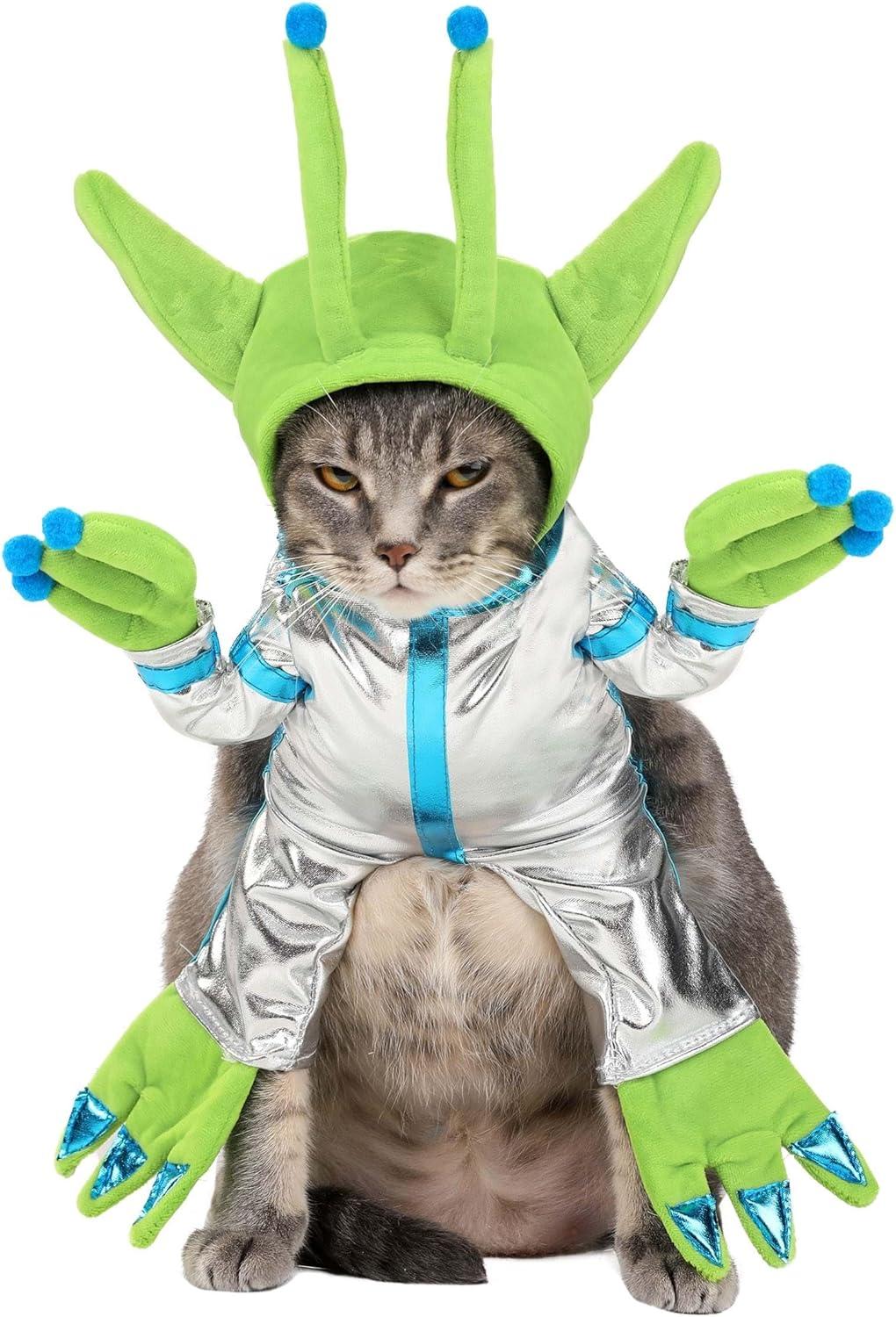 imageFun Costumes Green Alien Pet Dress XSXLarge