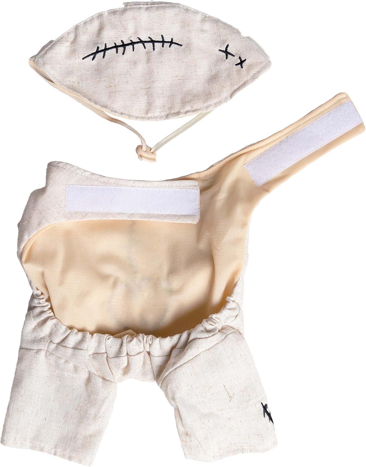 imagePET KREWE Voodoo Doll Dog Costume Perfect for Halloween Parties Photoshoots Gifts for Dog Lovers Regular MediumLarge