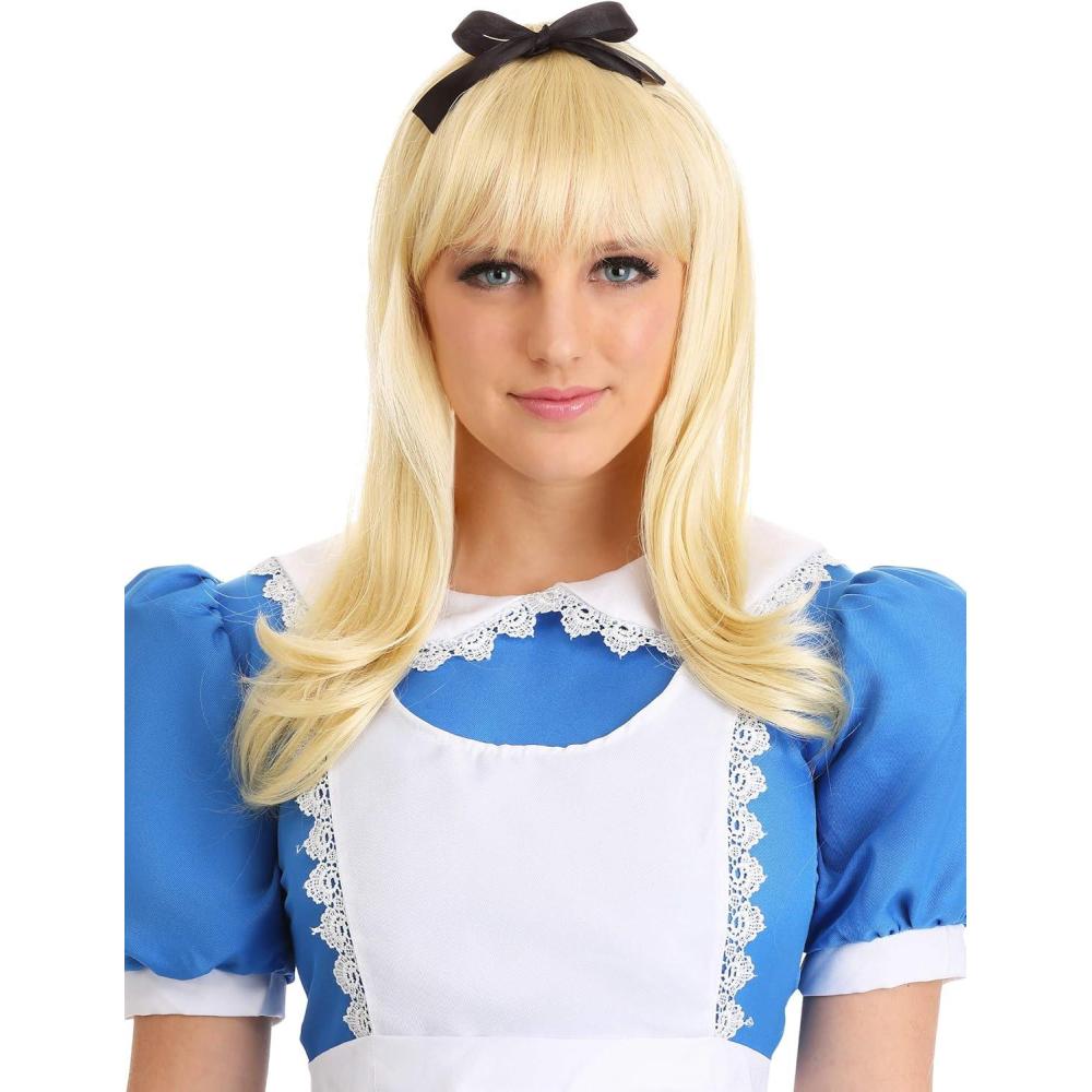 imageFun Costumes Adult Blonde Alice WigWig