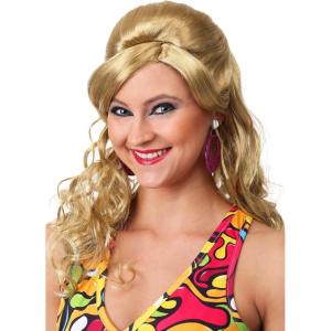 Fun Costumes 60s Gogo Mod Wig-Blonde Standard
