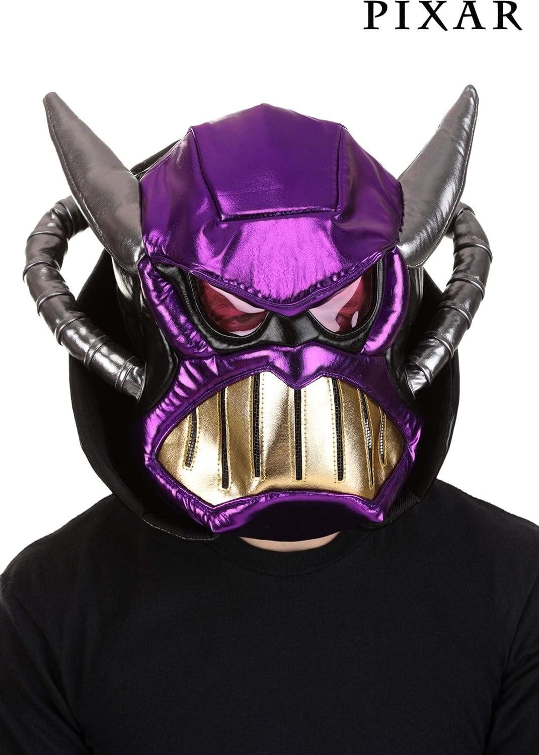imageDisney Toy Story Emperor Zurg FullHead Costume Mask for Adults Metallic Look ampamp Tinted Eyes Officially Licensed