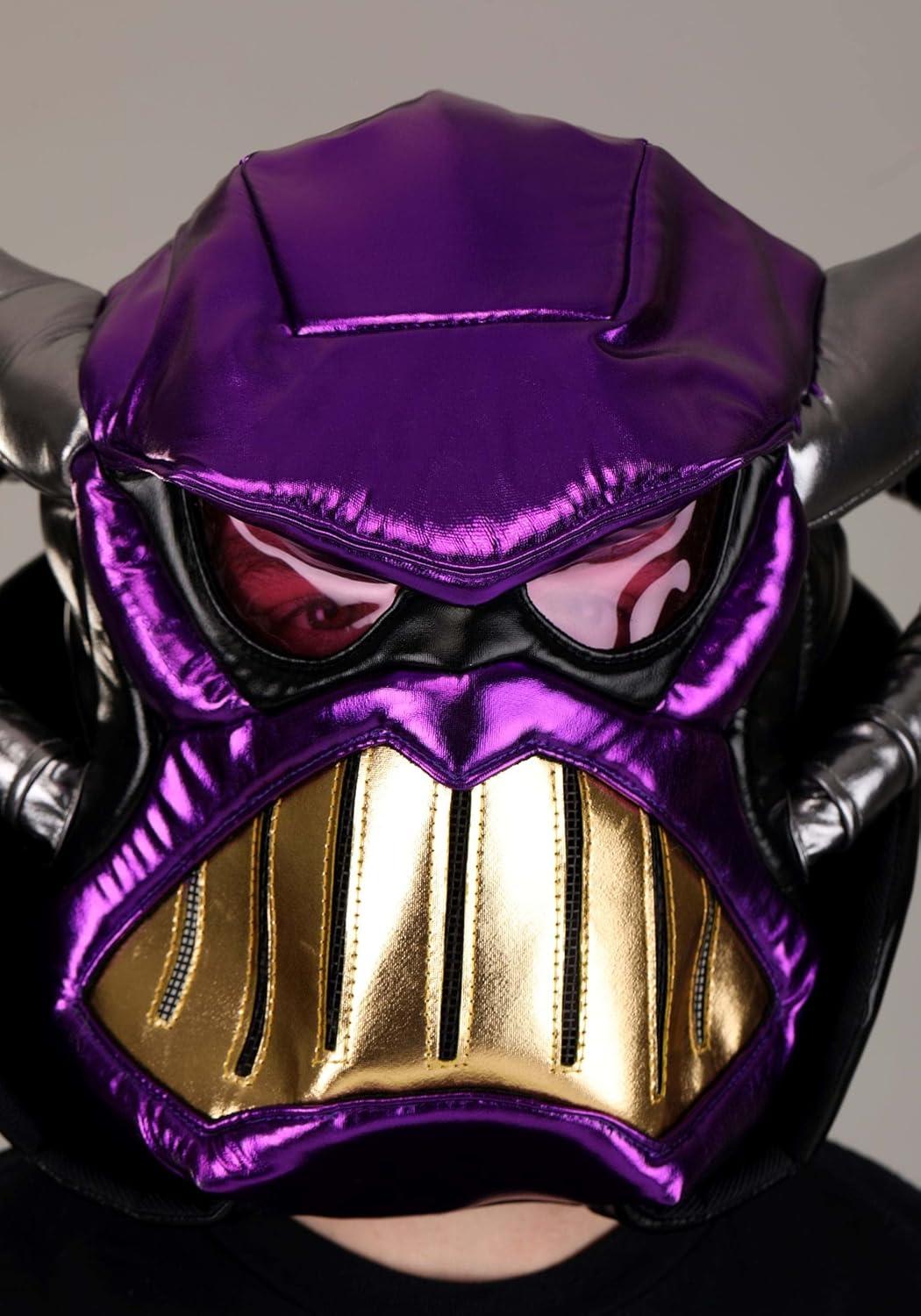 imageDisney Toy Story Emperor Zurg FullHead Costume Mask for Adults Metallic Look ampamp Tinted Eyes Officially Licensed