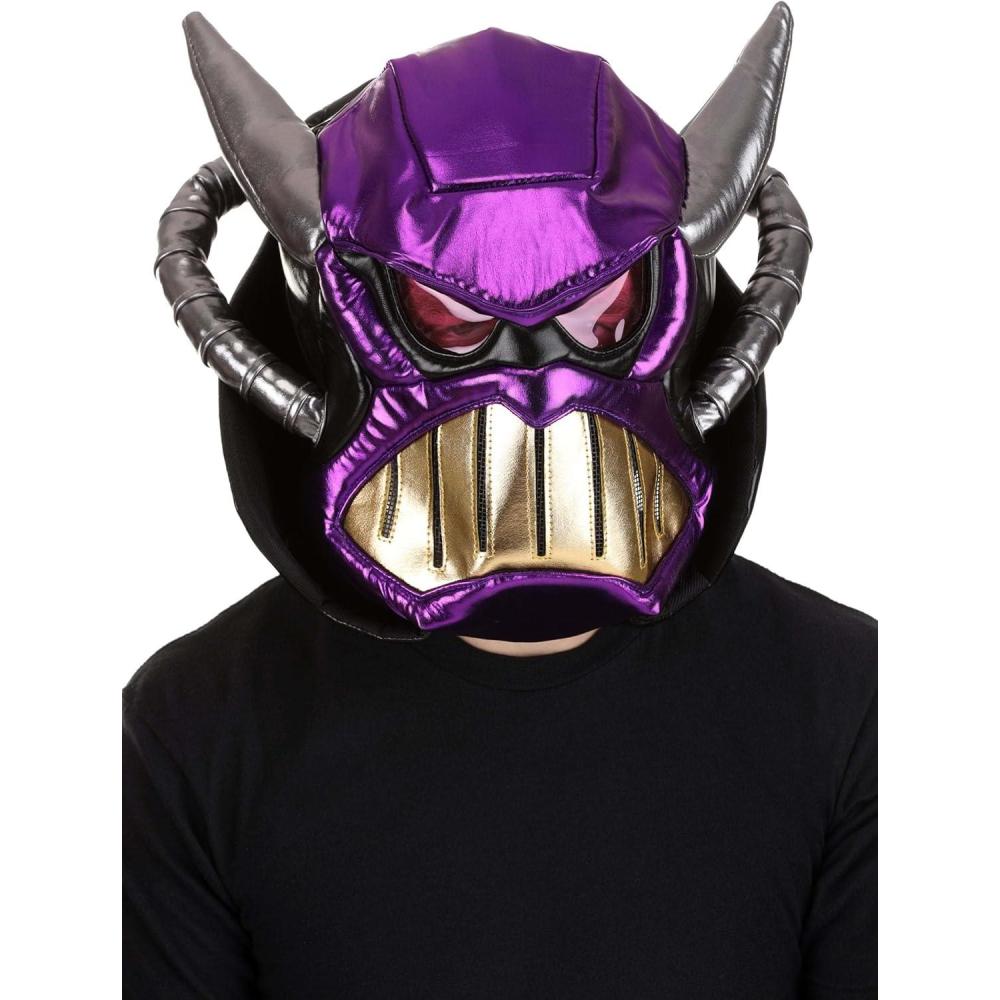 imageDisney Toy Story Emperor Zurg FullHead Costume Mask for Adults  Metallic Look ampamp Tinted Eyes  Officially Licensed