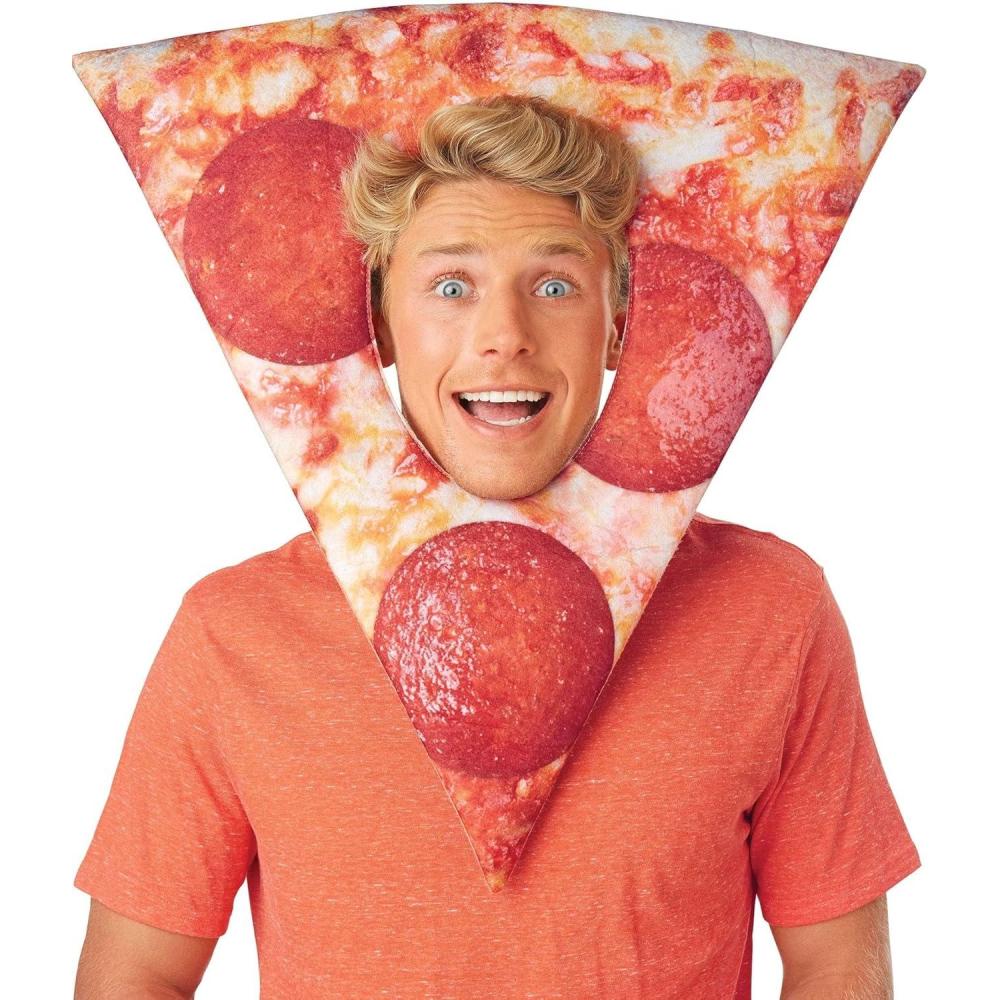 imageFun Costumes Pepperoni Pizza Mask StandardStandard