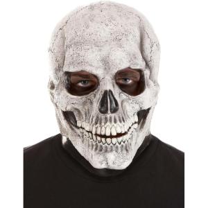 Fun Costumes Adult Full Head Realistic Skeleton Mask – Scary Halloween Latex Mask – Men’s Skeleton Costume Accessory
