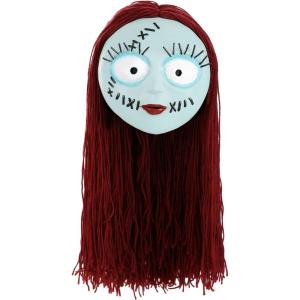 elope Sally Costume Latex Mask with Yarn Wig – Great for Halloween, Cosplay, and Costume Parties(Standard)