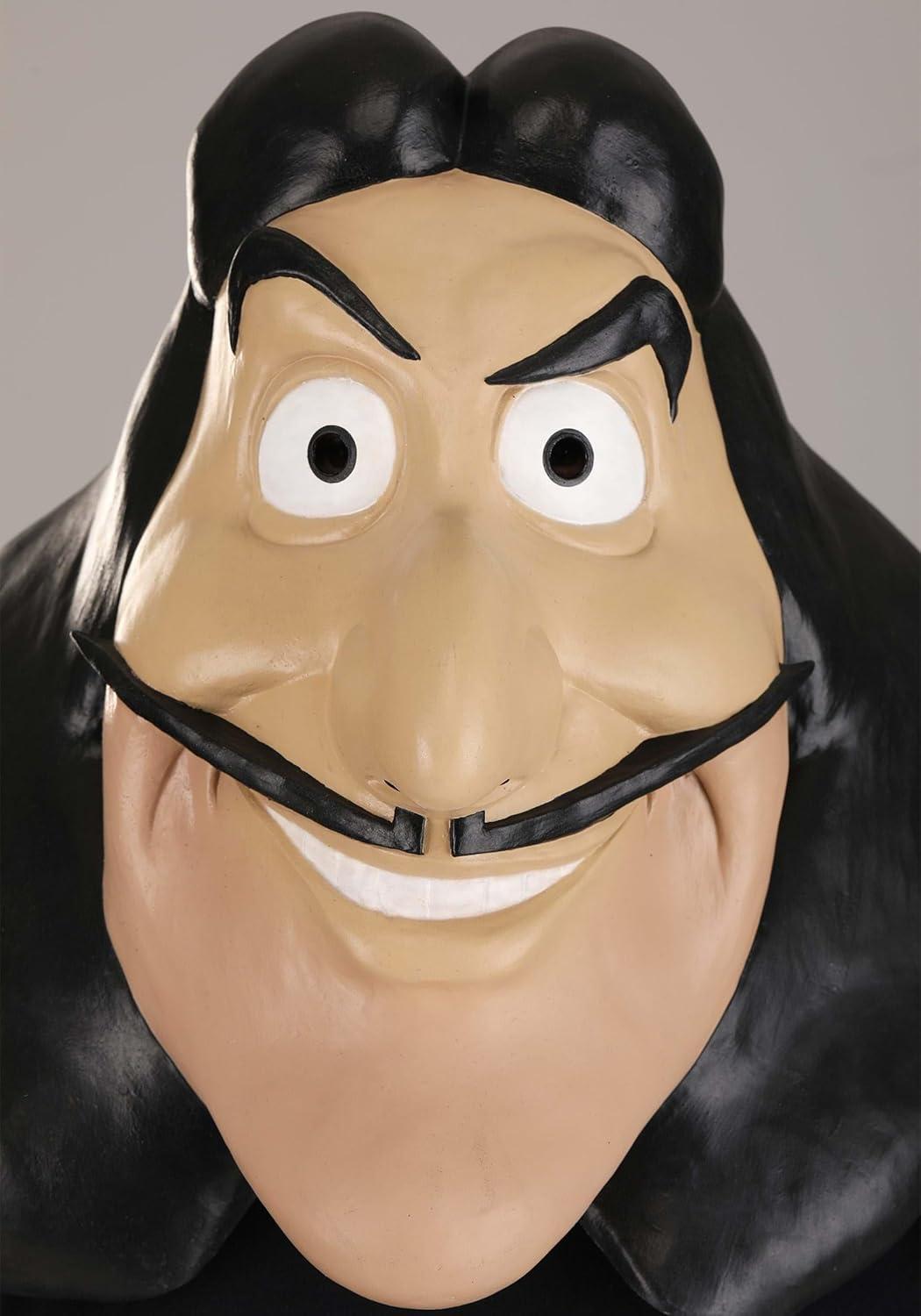 imageFun Costumes Captain Hook Latex Mask and Hat for Adults Faux Suede Hat Molded Latex Mask Officially LicensedStandard