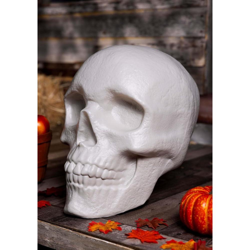imageFun Costumes Oversized 18quot Skull Lantern Halloween Decoration StandardStandard