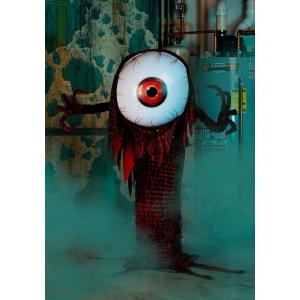 Fun Costumes Ivor The All-Seeing Eyeball Monster Animatronic, Moving Eye for Haunted House, Halloween Porch Décor