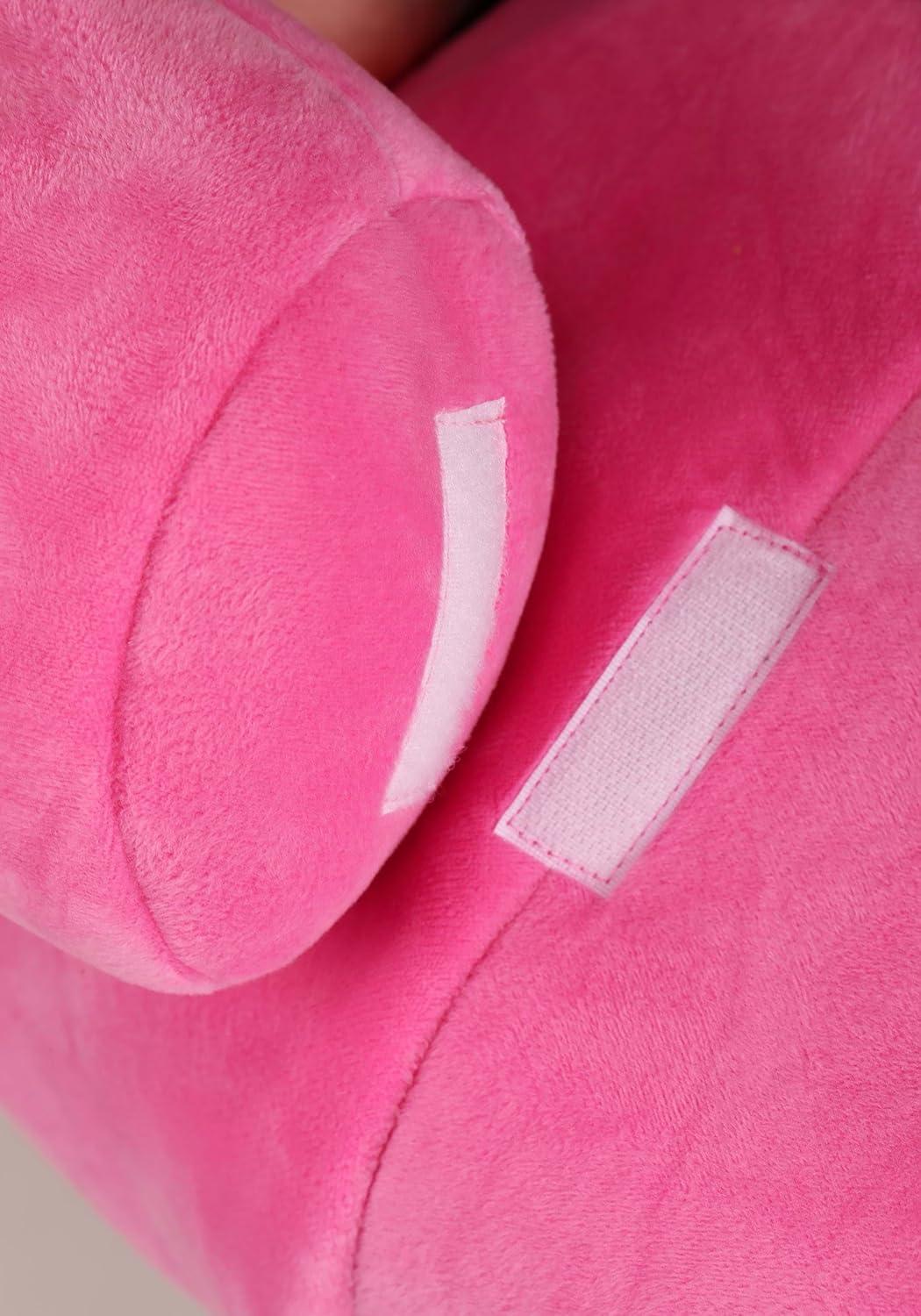 imageAdult Graceful Flamingo Costume Unisex Pink Flamingo Outfit for Men and Women Animal Bodysuit Halloween Outfit