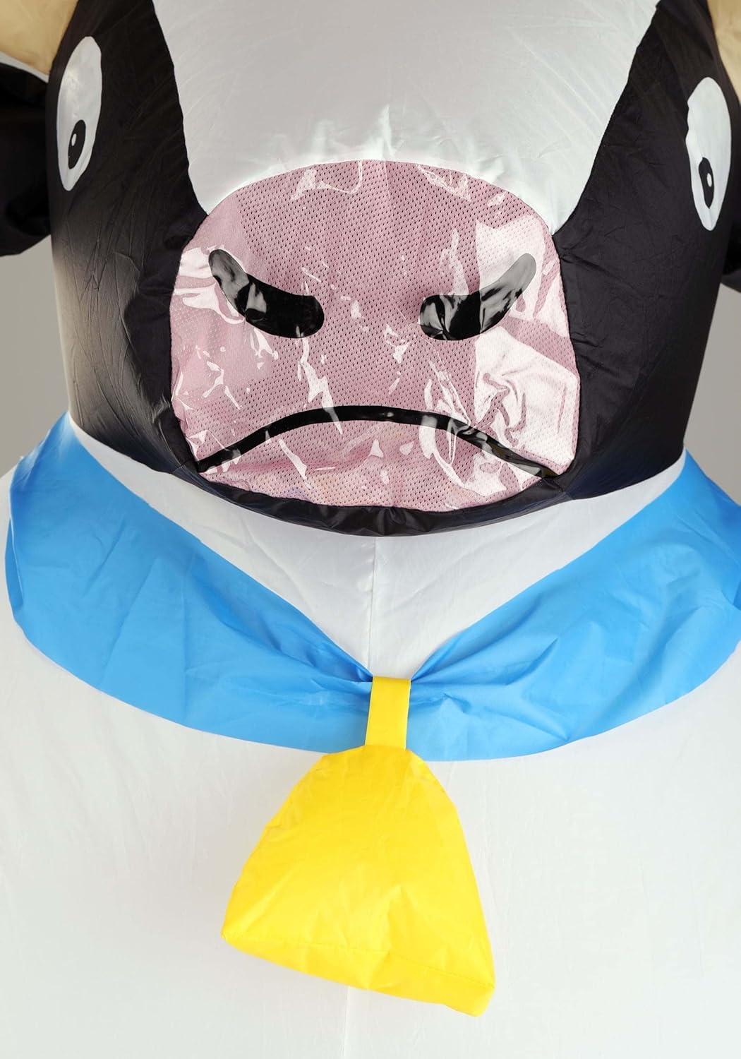 imageInflatable Elephant Costume Adult Air BlowUp Animal Cosplay Outfit Funny Zoo Animal Parade CostumesBlack