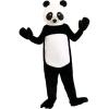 imageAdult Panda Bear Costume for Women  Faux Fur Jumpsuit Mitts Shoe Covers Headpiece