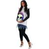 imageWomens Maternity Alien Spaceship Costume Pregnant Belly Halloween Outfit