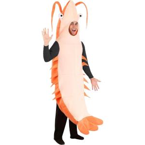 Adult Seal Costume | Ocean Animal & Sea Creature Cosplay Costumes | Sea Lion Jumpsuit Halloween Outfit(Orange)