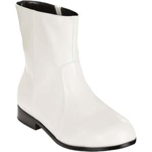 Fun Costumes Adult White 70’s Boots Size 12(White)