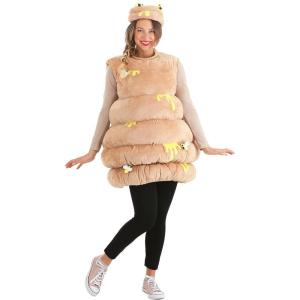 Women’s Bee Hive Halloween Costume | Adult Beehive Pot of Honey Costume with Bee Hat for Fun Themed Parties and Events