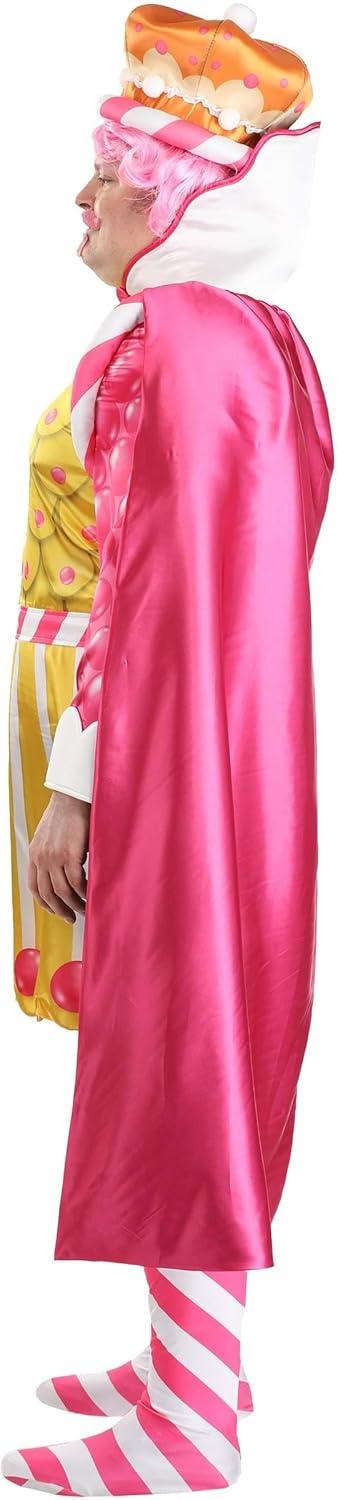 imageKing Candy Land Costume Adult Sweets Halloween Outfit From Board Game Tunic Cape Crown Foot Covers ampamp Scepter