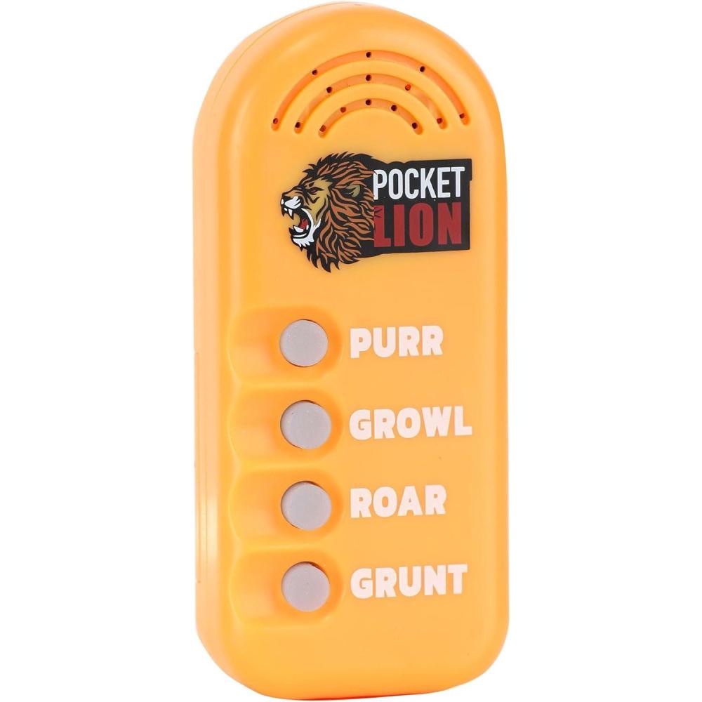 imageLion Sound Box with Purr Growl Roar ampamp Grunt Sounds  Lion Halloween Costume Accessory Electronic Sound Maker