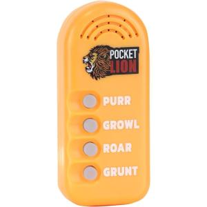 Lion Sound Box with Purr, Growl, Roar & Grunt Sounds – Lion Halloween Costume Accessory Electronic Sound Maker