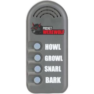 Werewolf Sound Box with Howl, Growl, Snarl & Bark Sounds – Wolf Halloween Costume Accessory Electronic Sound Maker