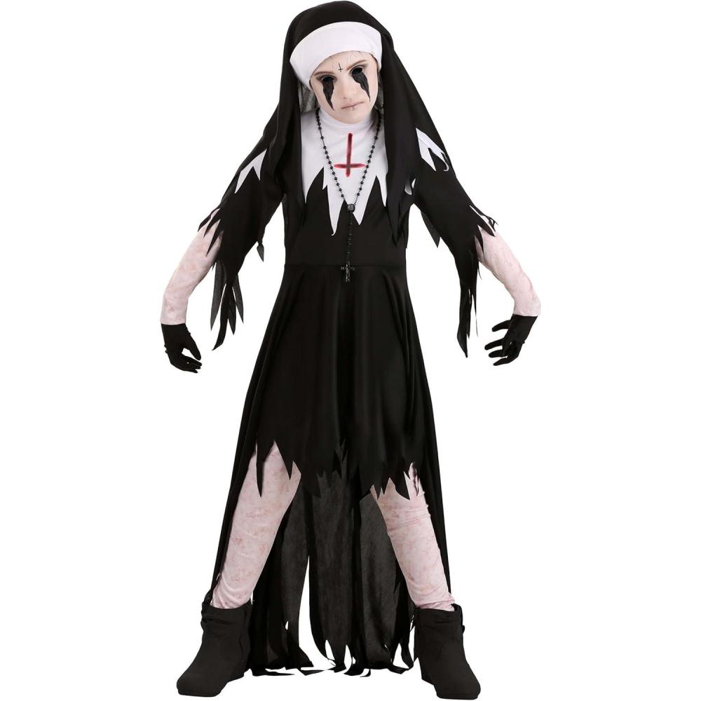 imageGirls Dreadful Nun Costume