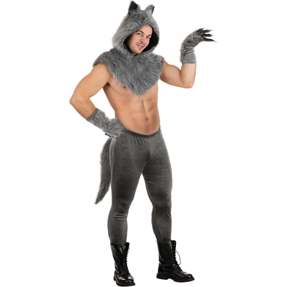 imageUnleash Your Inner Wolf with Our Exclusively Made Mens Alluring Wolf Costume  Howloween Just Got Wilder