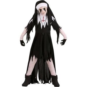 Girl’s Dreadful Nun Costume