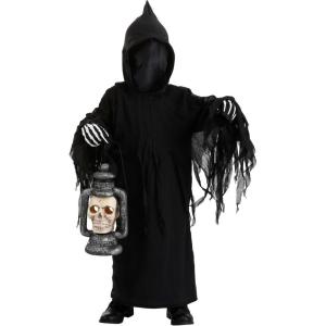 Toddler Dark Reaper Costume, Halloween Grim Reaper Outfit for Toddlers, Boys Spooky Halloween Costume
