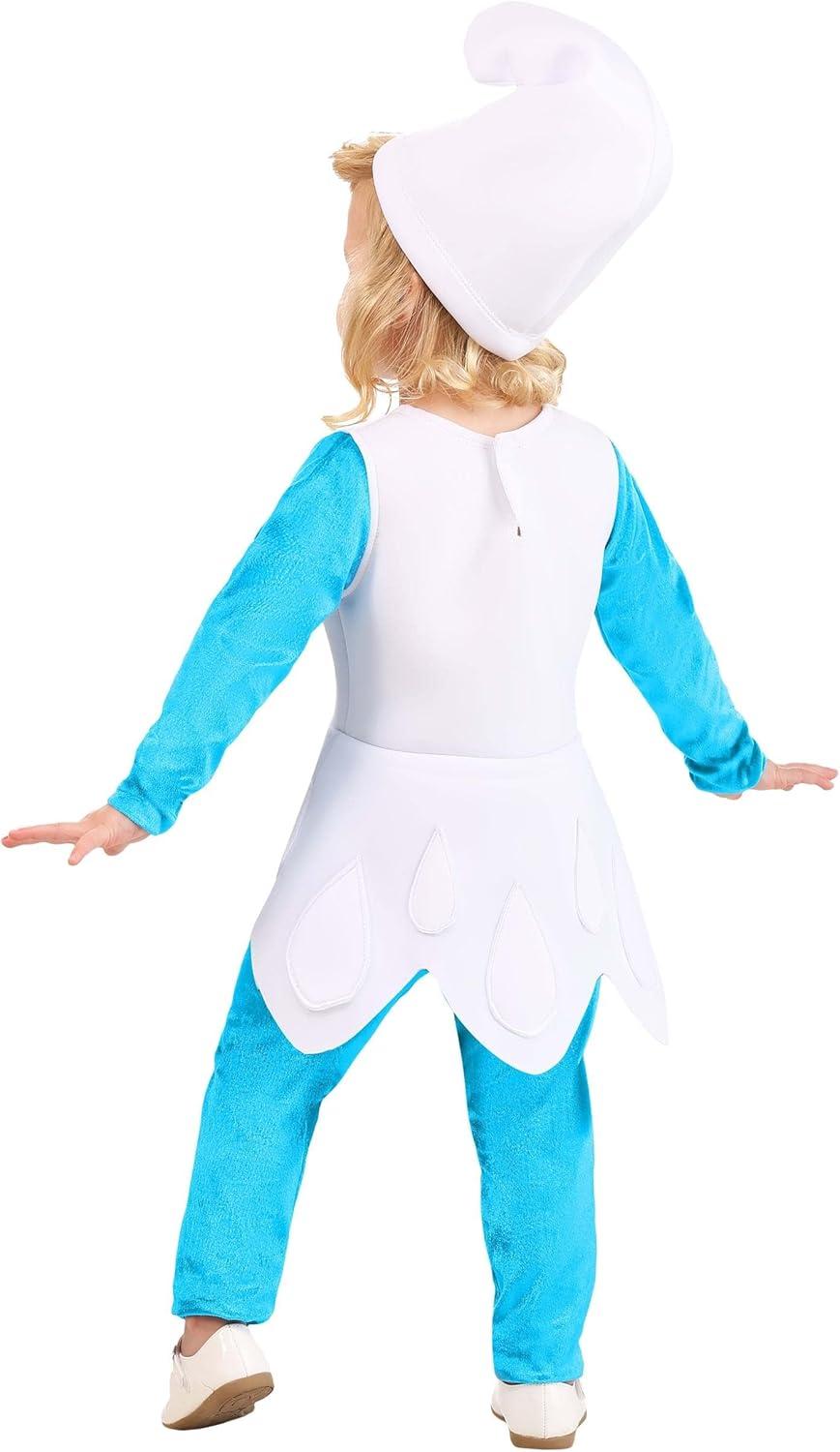 imageToddler Girls Smurfette Costume Girls The Smurfs Smurfette Costume