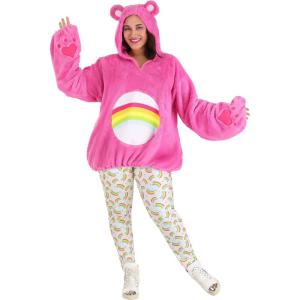 Care Bears Deluxe Cheer Bear Hoodie Costume Plus Size(Care Bears Deluxe)