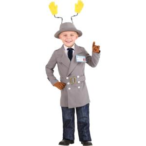 Inspector Gadget Toddler Costume for Boys – Jacket, Hat, Belt, Gloves, and Badge