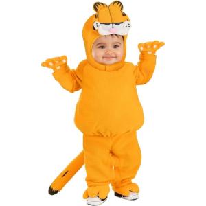 Adorable Infant Garfield Costume for Cozy Cuddles | Halloween Outfit