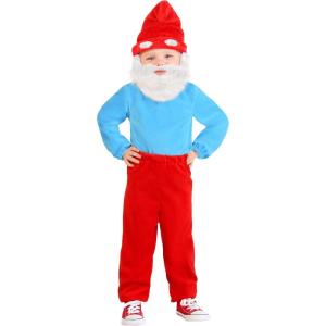 Toddler Papa Smurf Costume Toddler Smurf Costume For Kids 2T 4T