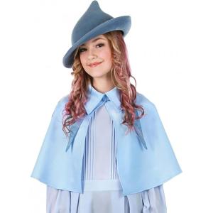 elope Fleur Delacour Cape – Satin Fabric with Hook and Loop Fastener, Officially Licensed