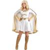 imageWomens Deluxe Starlight Halloween Costume  Adult The Boys White and Gold Superhero Outfit for Themed Events and Cosplay
