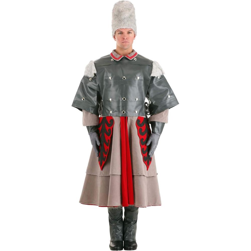 imageDeluxe Castle Guard Outfit for Adults Costume Ensemble Perfect for Classic Halloween Fun
