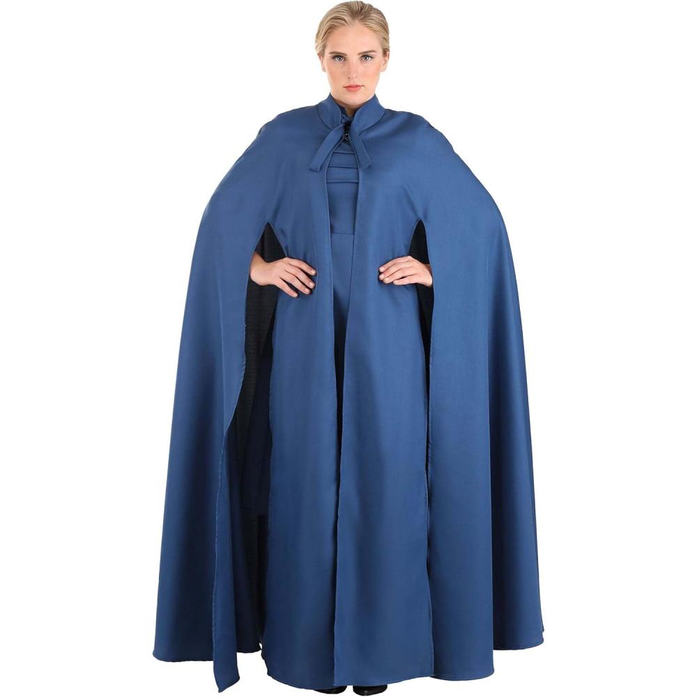 imageHandmaids Tale Adult Wives of Gilead Costume Womens Dark Blue Modest Cloaked Halloween Outfit Historic Outfit