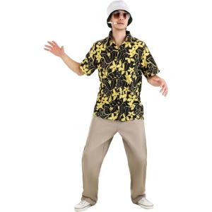 Fear and Loathing in Las Vegas Raoul Duke Costume for Adults | 90’s Movie Character Cosplay Outfit for Men(Fear and Loathing in Las Vegas Raoul Duke Costume)