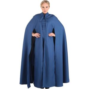Handmaid’s Tale Adult Wives of Gilead Costume Womens, Dark Blue Modest Cloaked Halloween Outfit, Historic Outfit