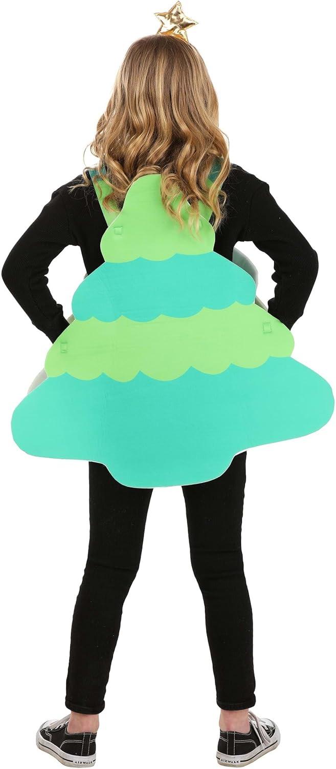 imageKids Holiday Christmas Tree Costume ampamp Star Piece Headband Funny Holiday Outfit Xmas Cosplay for Children