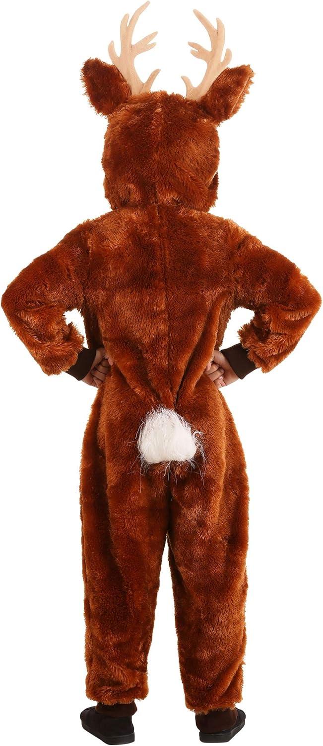 imageKids One Piece Deer Costume Animal Onesie for Boys and Girls