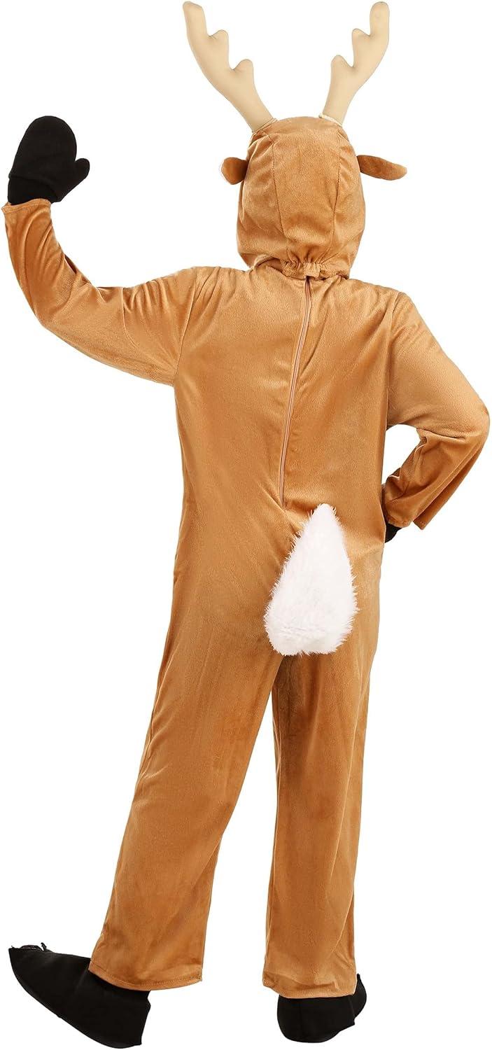 imageKids Reindeer Costumes  Christmas Onesie Deer Outfit For Boys And Girls  Headpiece IncludedCostume