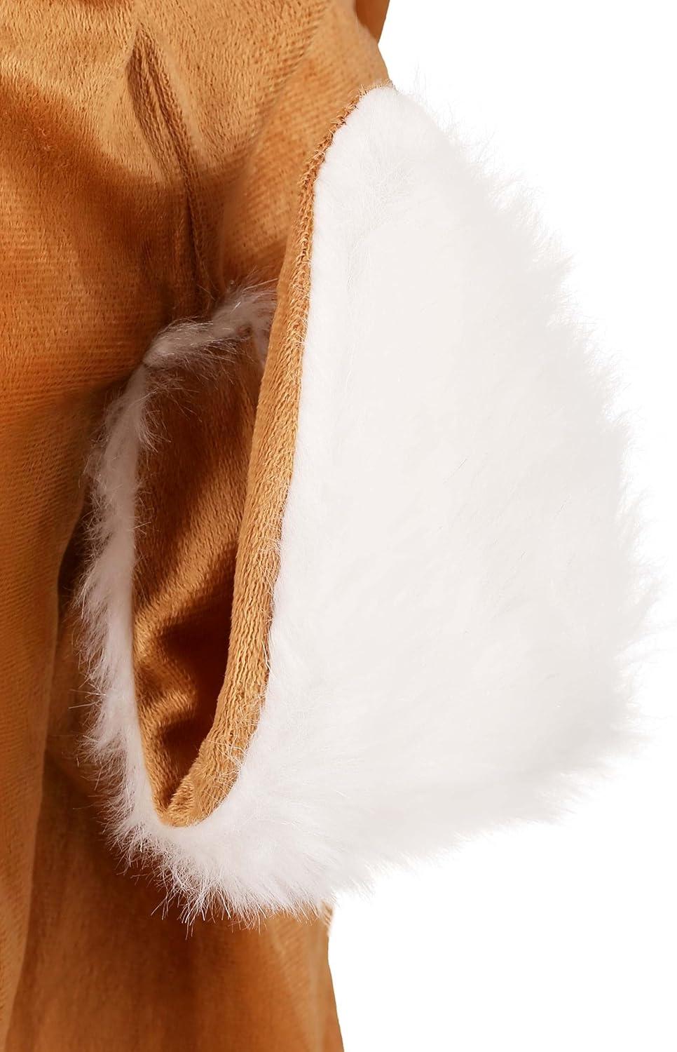 imageKids Reindeer Costumes  Christmas Onesie Deer Outfit For Boys And Girls  Headpiece IncludedCostume