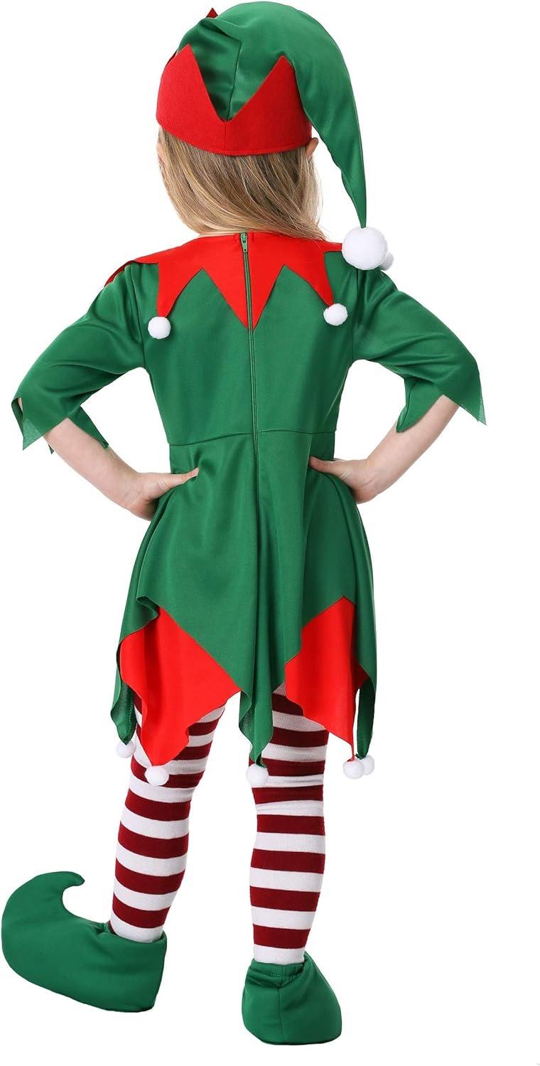 imageSantas Helper Elf Costume for Toddler Girls