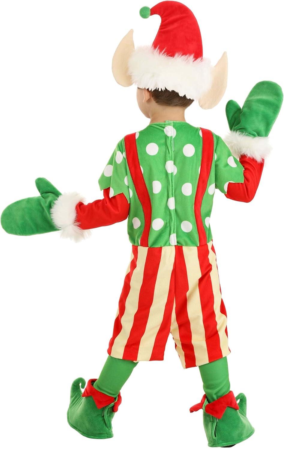 imageToddler Holiday Helper Elf Costume