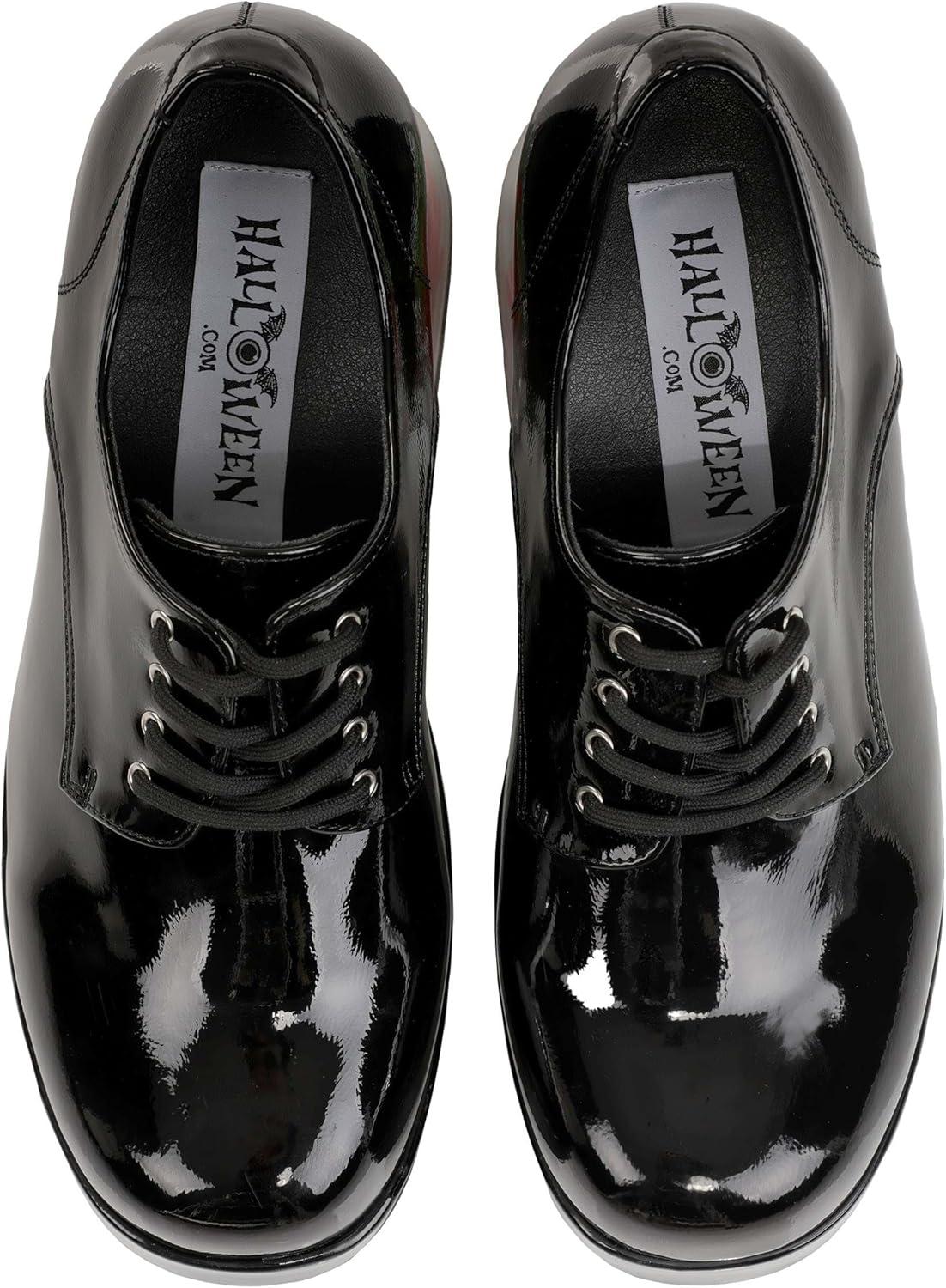 imageAdult Black or White Goldfish Platform Shoes Costume Lace Up Footwear ampamp Fishtank Heel Retro Disco Party ShoesBlack