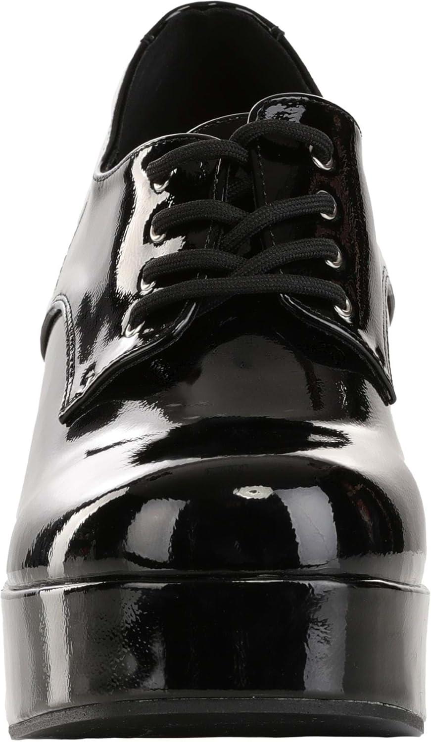 imageAdult Black or White Goldfish Platform Shoes Costume Lace Up Footwear ampamp Fishtank Heel Retro Disco Party ShoesBlack