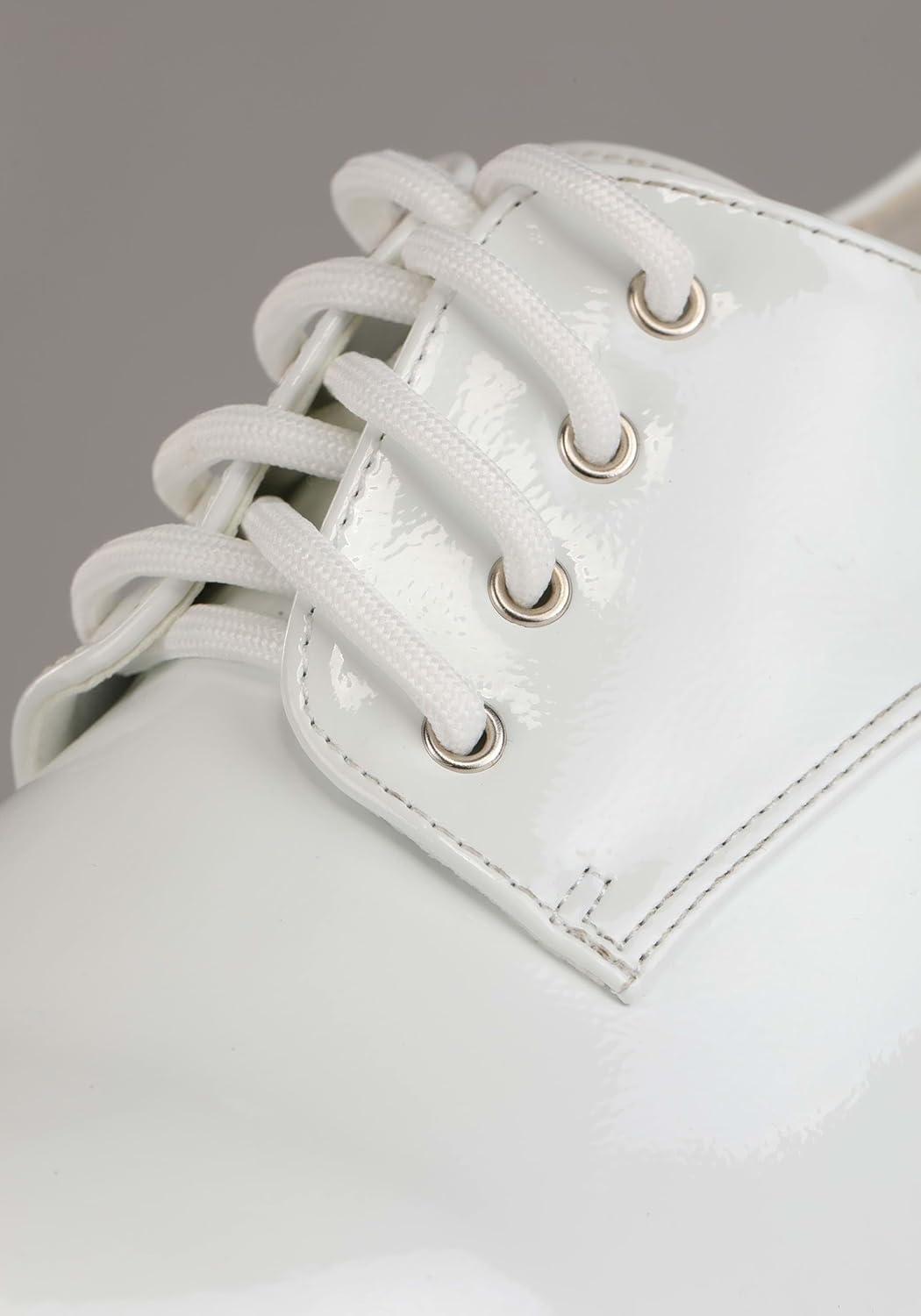 imageAdult Black or White Goldfish Platform Shoes Costume Lace Up Footwear ampamp Fishtank Heel Retro Disco Party ShoesWhite