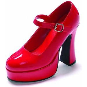 Ellie Shoes Women’s 557-Eden Platform Sandal, Red, 7 M US